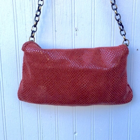 Carla Mancini clutch bag copper red metallic - Picture 9 of 14